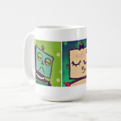 Tricolor Robots Mok (Voorkant links)