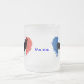 Tricolor Rooster Matglas Koffiemok (Center)