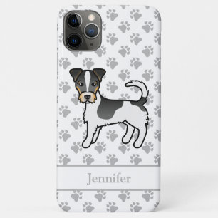 Tricolor Rough Coat Jack Russell Terrier & Naam Case-Mate iPhone Case