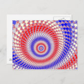 Tricolor Roundalls Briefkaart (Voorkant / Achterkant)