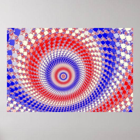 Tricolor Roundalls Poster (Voorkant)