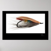 Tricolor Salmon Fly Poster (Voorkant)