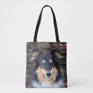 Tricolor Sheltie Tote Bag