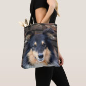 Tricolor Sheltie Tote Bag (Dichtbij)