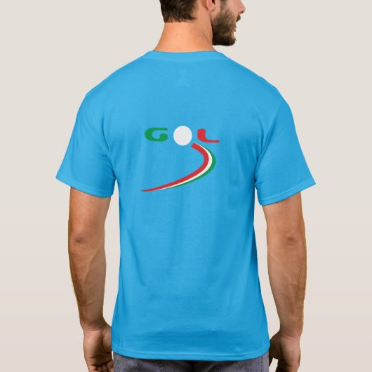 Tricolor Speful Italiaans Gol Path T-shirt (Achterkant)