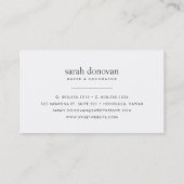 Tricolor Sprinkle Doughnut Visitekaartje (Achterkant)