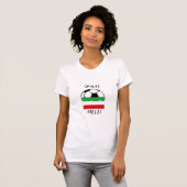 Tricolor "TEAM MELLI" T-shirt (Voorkant volledig)