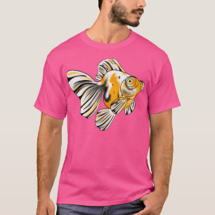 Tricolor Telescope goudvis T-shirt