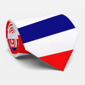 Tricolore Français Stropdas (Opgerold)