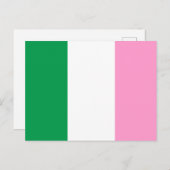 Tricolorvlag voor Newfoundland (Canada) Briefkaart (Voorkant / Achterkant)