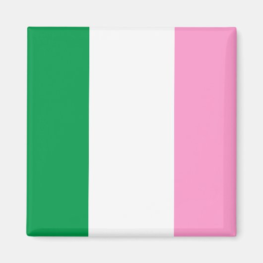 Tricolorvlag voor Newfoundland (Canada) Magneet (Voorkant)