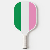 Tricolorvlag voor Newfoundland (Canada) Pickleball Paddle (Achterkant)