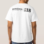Tricou Centenar Romania - Regele Ferdinand - 18IN1 T-shirt (Achterkant)