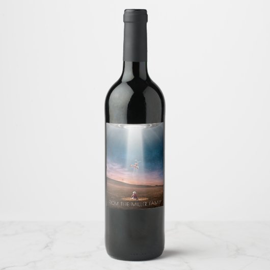 Tricycle Abduction Wijn Etiket (Voorkant)