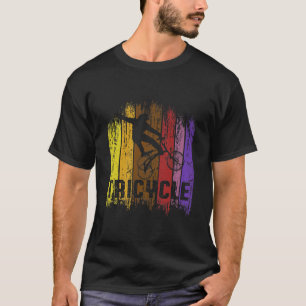 Tricycle Bicycle Colorful Bike Trike Cyclist T-shirt