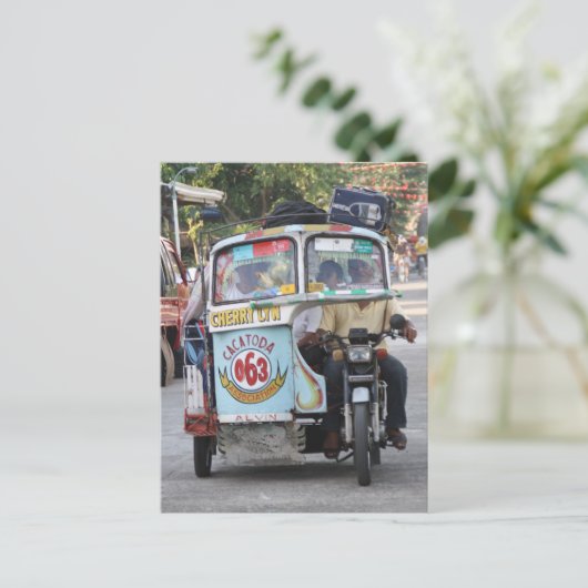 Tricycle Briefkaart (Staand voorkant)