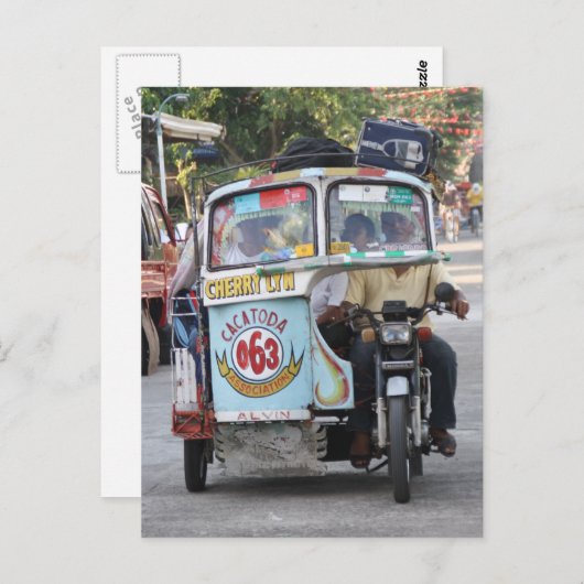 Tricycle Briefkaart (Voorkant / Achterkant)