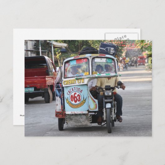 Tricycle Briefkaart (Voorkant / Achterkant)