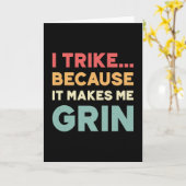 Tricycle dat ik probeerde omdat het me  maakt kaart (Gele Bloem)