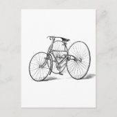 Tricycle tekening briefkaart (Voorkant)
