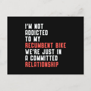 Tricycle Triker ligfiets Trike  Funny Briefkaart