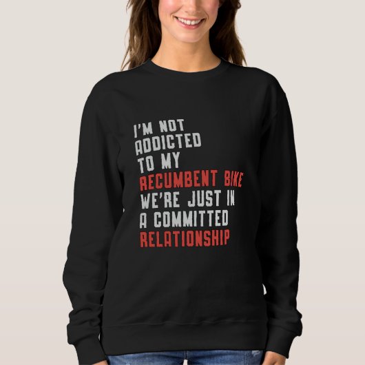 Tricycle Triker ligfiets Trike  Funny Trui (Voorkant)