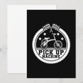 Tricycle Triker Trike Wheels ophaalmachine ophalen Kaart (Voorkant / Achterkant)