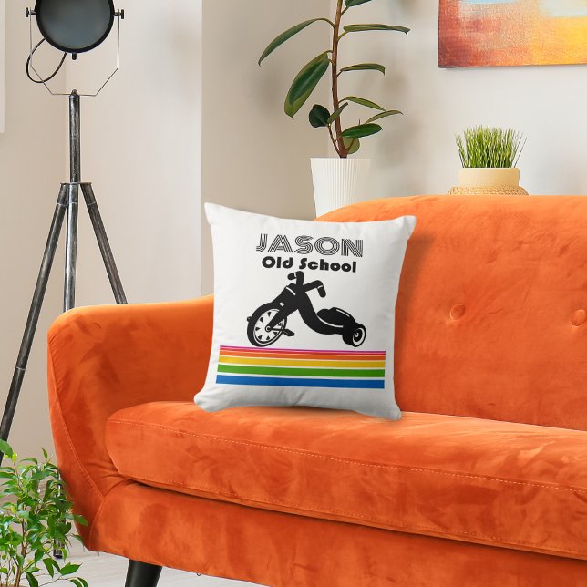 Tricycle van de oude school kussen (Creator heeft geüpload)