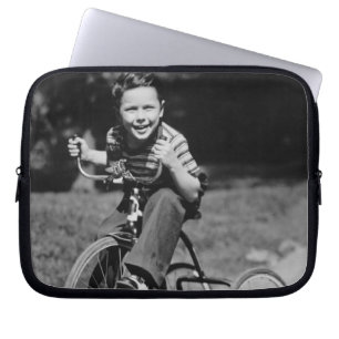 Tricycle voor bootsen laptop sleeve