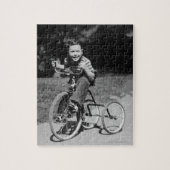 Tricycle voor bootsen legpuzzel (Verticaal)