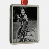 Tricycle voor bootsen metalen ornament (Rechts)