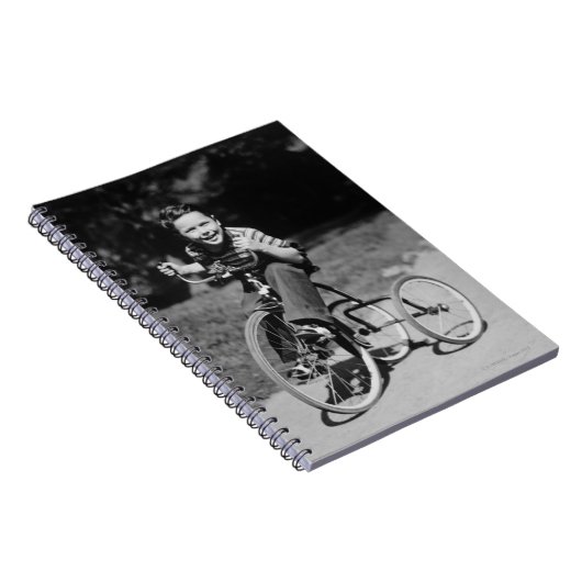 Tricycle voor bootsen notitieboek (Rechterzijde)