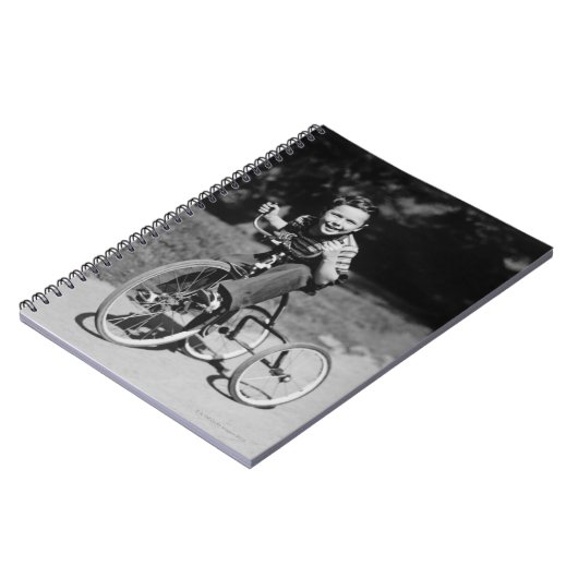 Tricycle voor bootsen notitieboek (Linkerzijde)