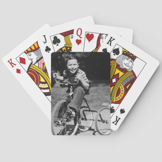 Tricycle voor bootsen pokerkaarten (Achterkant)