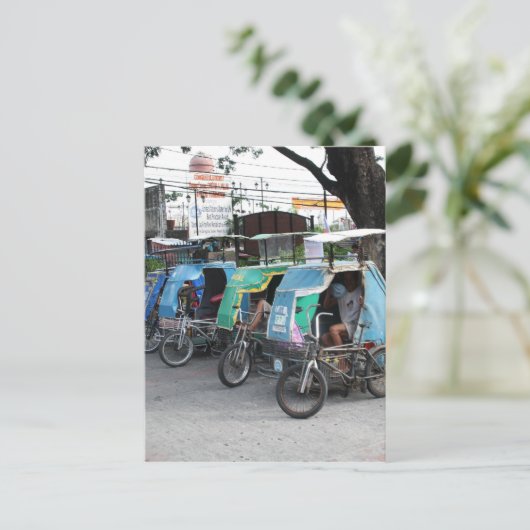 Tricycli Briefkaart (Staand voorkant)