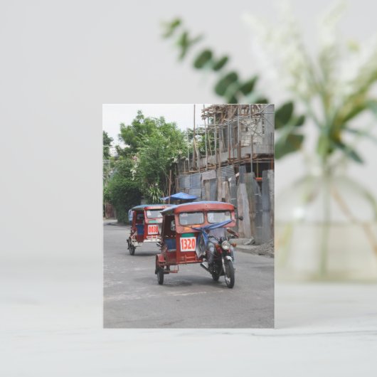 Tricycli Briefkaart (Staand voorkant)