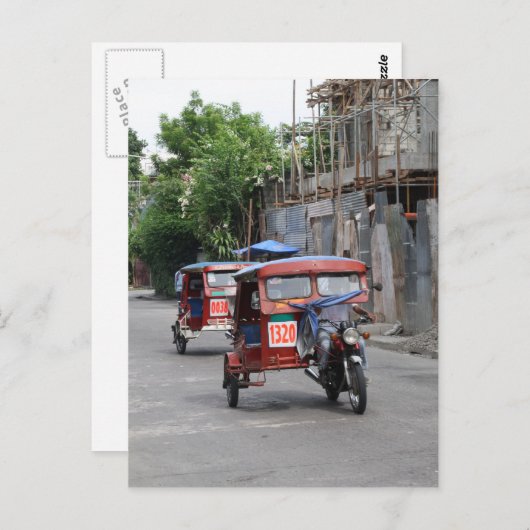 Tricycli Briefkaart (Voorkant / Achterkant)