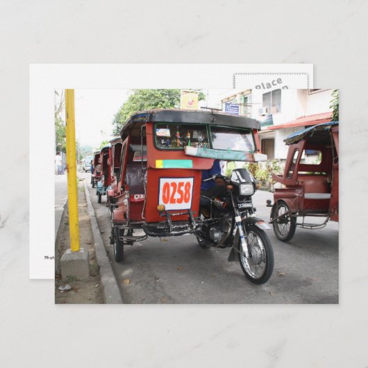 Tricycli Briefkaart (Voorkant / Achterkant)