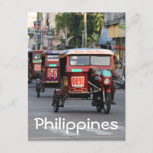 Tricycli Briefkaart (Voorkant)