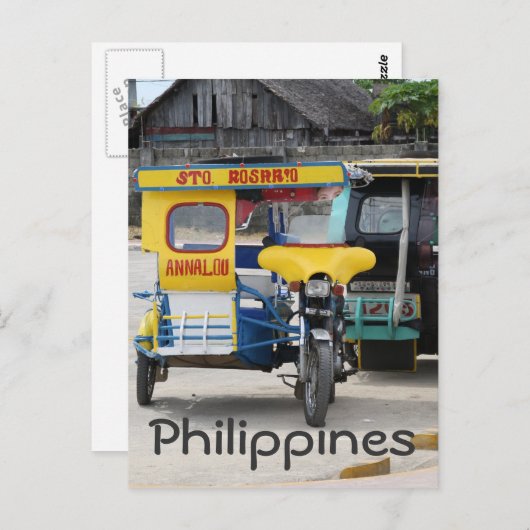 Tricycli Briefkaart (Voorkant / Achterkant)