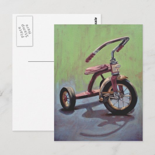 TRICYCLUS BRIEFKAART (Voorkant / Achterkant)