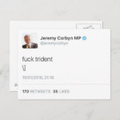 Trident Briefkaart (Voorkant / Achterkant)