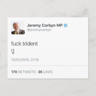Trident Briefkaart