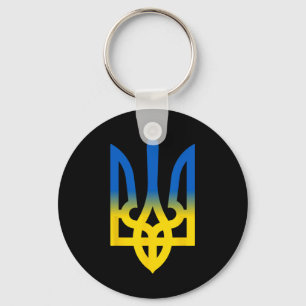 Trident Oekraïense Volodymyr Zelensky President Va Sleutelhanger