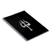 Trident van Lord Shiva- Hindoeïsme Notitieboek (Rechterzijde)