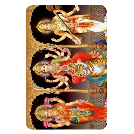 Tridevi magneet - Versie 2 (Verticaal)