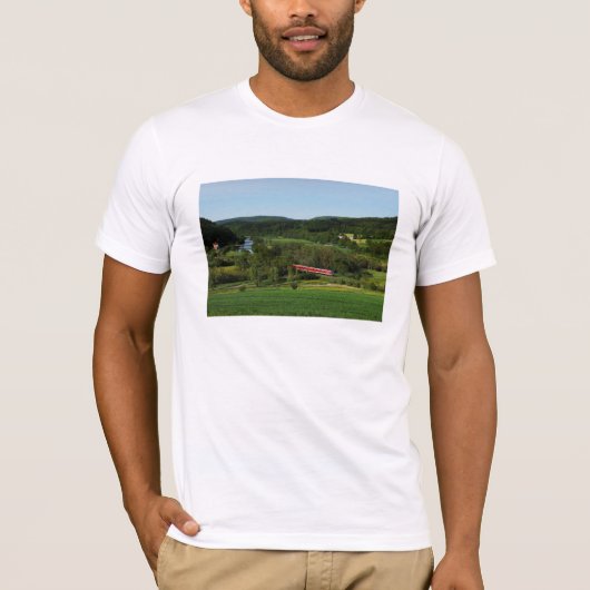 Triebwagen bei Ederbringhausen T-shirt (Voorkant)