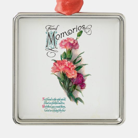 Tried en True Friend Metalen Ornament (Voorkant)