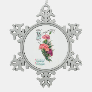 Tried en True Friend Tin Sneeuwvlok Ornament