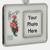 Tried en True Friend Verzilverd Omlijst Ornament (Rechts)